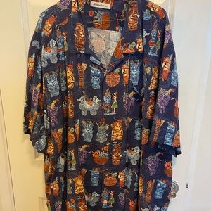 Mens Tommy Bahama tiki shirt